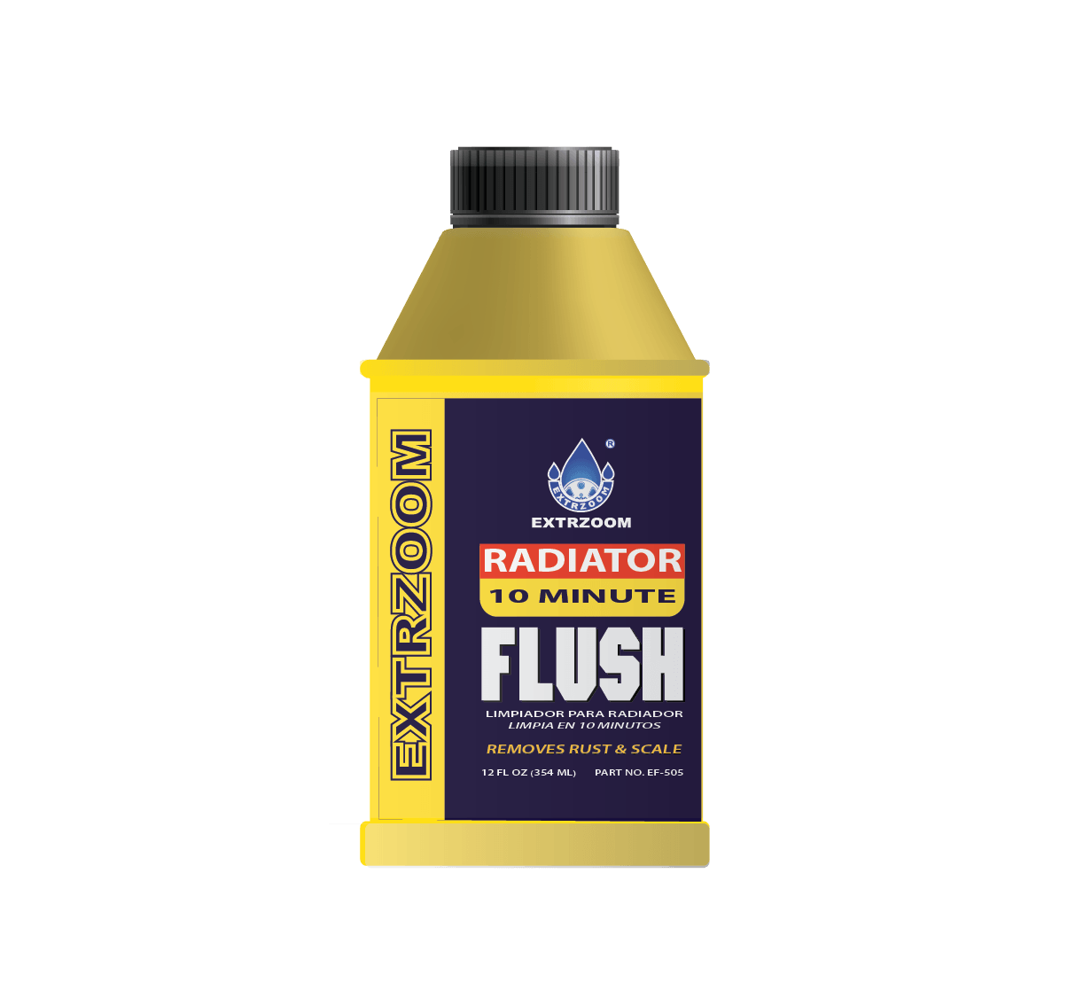 Radiator Flush Bottle